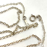 32" Sterling Silver Opera Length Cable Chain Necklace, 2.22g