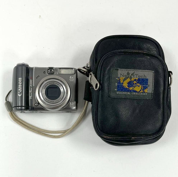 Canon PowerShot A590 Image Stabilizer AiAF PC1263 4x Optical Zoom 8.0MP - TESTED