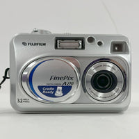 Fujifilm FinePix A210 Digital Camera 3.2MP 3x f=5.5-16.5mm Lens in Box - TESTED
