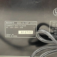Sony Compact Disc Player 100 Disc CD Changer - TESTED