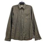 Mens DRIES VAN NOTEN Patterned Long Sleeve Button Up Shirt Sz 48 AUTHENTICATED