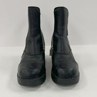 Harley-Davidson Leather Motorcycle Boots Women's Size 7 Black