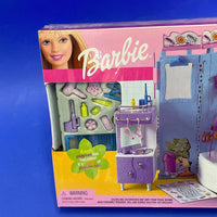 Mattel Barbie All Around Home Bathroom Playset 67555 from 2000 - SEALED