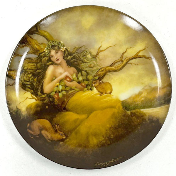 Knowles China Plate The Four Ancient Elements "Earth" by Georgia Lambert