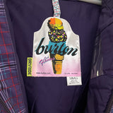 Wmns BURTON Purple Plaid Cool Flavors DryRide Snowboarding Ski Jacket Sz S