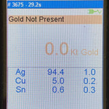 Sterling Silver 1 5/8" Elongated Oval Hoop Earrings 4.00g