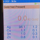 Sterling Silver Simple 18" CZ Drop Pendant Necklace, 2.36g