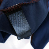 Mens THE NORTH FACE Dark Red & Blue Zip Up Hoodie Sweater Sz L