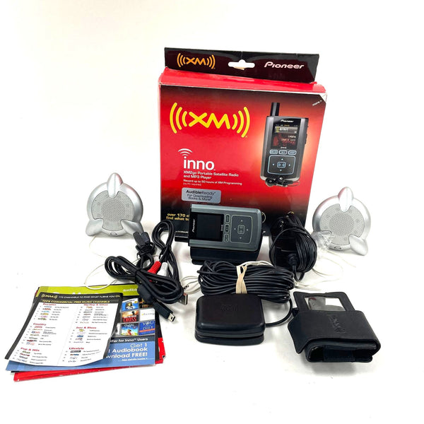 Pioneer Inno XM2go Portable Satellite Radio and MP3 Player in Box - TESTED