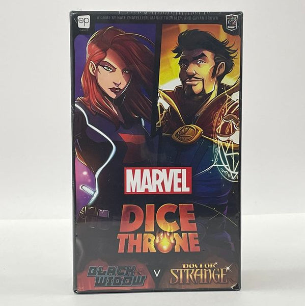 Marvel Dice Throne Black Widow V Doctor Strange New/Sealed Game