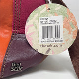 NWT The Sak Leather Deena Berry Patchwork Crossbody Purse