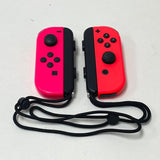 Nintendo Switch JoyCon Controller Pair w Wrist Straps - TESTED