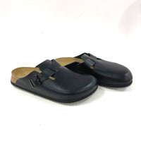Birkenstock Unisex Black Boston BS Clogs - US Size M4/W6