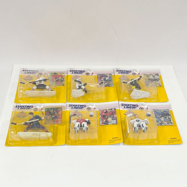 Starting Lineup NHL Hockey Figures 8 Pc Lot - New in Packaging