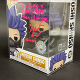 Funko Pop Hitoshi Shinso Anime Figure 1353 SIGNED By Jarrod Greene w Case