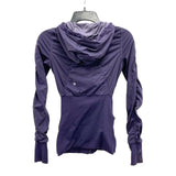 Wmns LULULEMON Purple Dance Studio Jacket Reversible Hoodie Sweater Sz 2