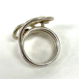 Sterling Silver Abstract Ring Size 6, 8.79g