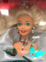 IOB Happy Holidays Special Edition 1995 Barbie Doll by Mattel