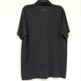 Lululemon Dark Grey Heathered Athletic Polo Shirt Men’s Sz XL