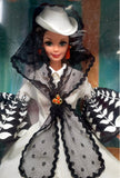 IOB Barbie Scarlett O’Hara Hollywood Legends Collection White & Black Dress Doll