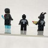 LEGO Marvel Venom Minifigures; sh0697 Iron Venom, sh0698 Pork Grind sh0542 Venom