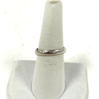 Sterling Silver Unique Quartz in Hematite Oval Stone Ring Size 8, 6.29g