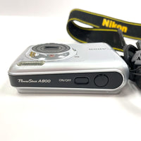 Canon PowerShot A800 PC1592 3.3x 10.0MP 6.6-21.6mm 1:3.0-5.8 Lens - TESTED