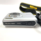 Canon PowerShot A800 PC1592 3.3x 10.0MP 6.6-21.6mm 1:3.0-5.8 Lens - TESTED