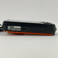 Nikon COOLPIX AW100 16MP Orange Waterproof Digital Camera - TESTED