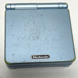 Nintendo GameBoy Advance SP, Blue, System, Dent in Display, Works-TESTED