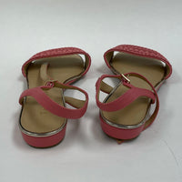 Women's Talbots Daisy Braid Sandals in Shell Coral sz 7M