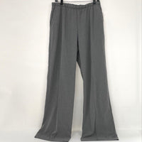 NWT Gap Grey Wide Leg Elastic Waist Trouser Pants Women’s Sz M Tall