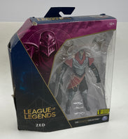 Pair of 1st Ed League of Legends Action Figures IOB - Zed & Thresh