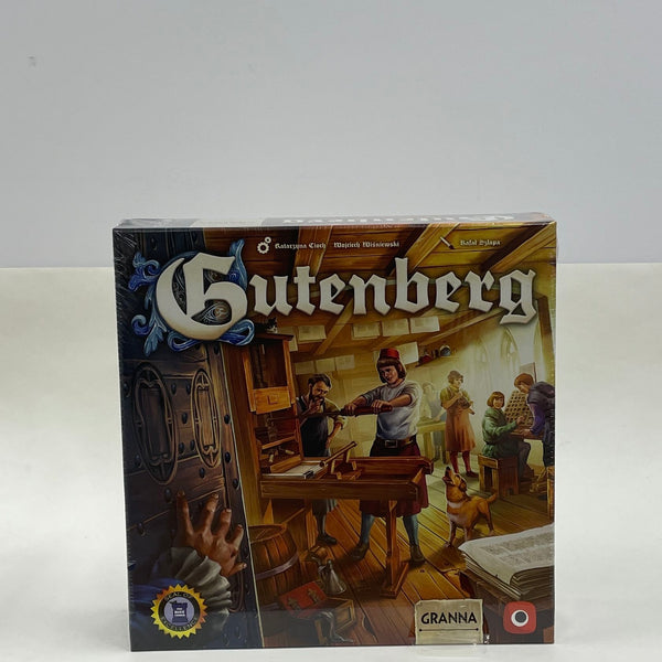 SEALED 2022 'Gutenberg' Mid-weight Strategy Board Game by Granna - Poland