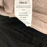 NWT Wmns VINCE. Pinky Beige Loose Casual Scoop Neck Tank Top Sz S MSRP$110