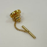 10K Yellow Gold John Deere Commemorative Pin w/ Diamond Accent, 4.71g