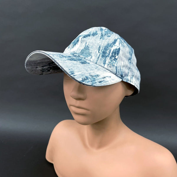 Unisex LULULEMON Blue White Bonded Lightspeed Run Running Hat Baseball Cap OS