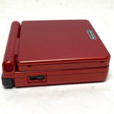 Nintendo GameBoy Advance SP, Red, System w/ Charger, Works-TESTED