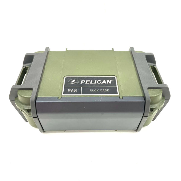 Pelican R60 Personal Utility Ruck Case Rubber Bumpered Waterproof Storage Box