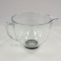 KitchenAid KSM105GBCMC 5-Quart Tilt-Head Stand Mixer Glass Bowl Silver - TESTED