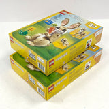 2 Sealed LEGO Creator Sets; 31162 Cute Bunny