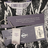 NWT Jennifer Lopez Black White Pattern Fringe Hem Kimono Top Women’s Sz 2X-3X
