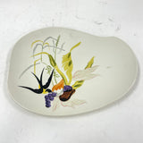 Vintage Red Wing Pottery Capistrano Swallow Serving Platter 15”