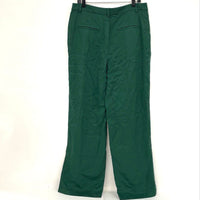 NWT Loft Green Pleated Front Wide Leg Pants Women’s Sz 12
