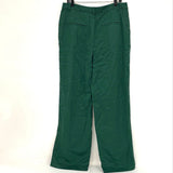 NWT Loft Green Pleated Front Wide Leg Pants Women’s Sz 12
