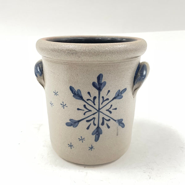 Rowe Pottery Works Snowflake Pot 5.5"