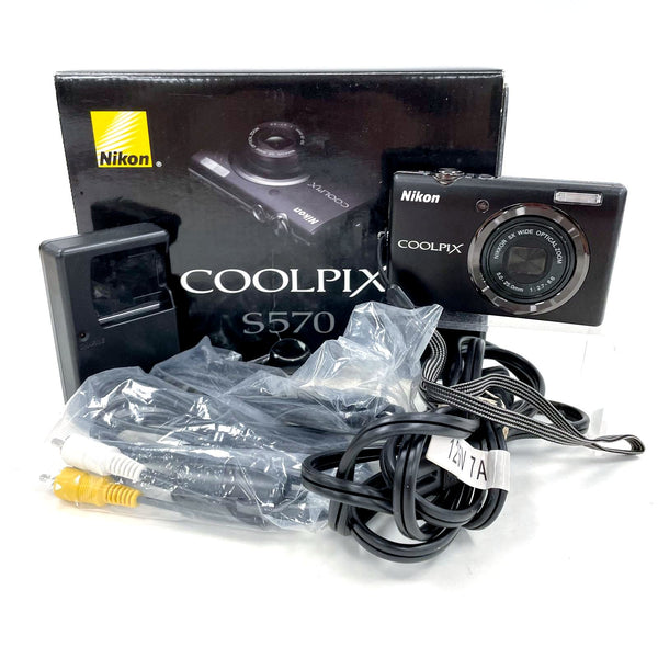 Nikon Coolpix S570 12MP Digital Camera-Tested/Working