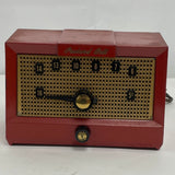 Vintage Packard Bell 5RI Tube Radio-Powers On