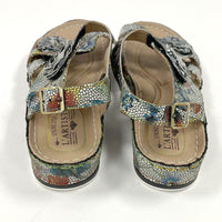 L'Artiste Spring Step Jeolina Grym Floral Sandals Women's Size 10