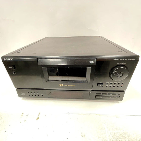 Sony Compact Disc Player 100 Disc CD Changer - TESTED